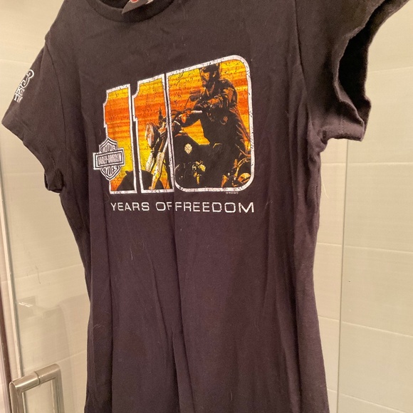 Official Harley Davidson 110th Anniversary Tee - Picture 5 of 8